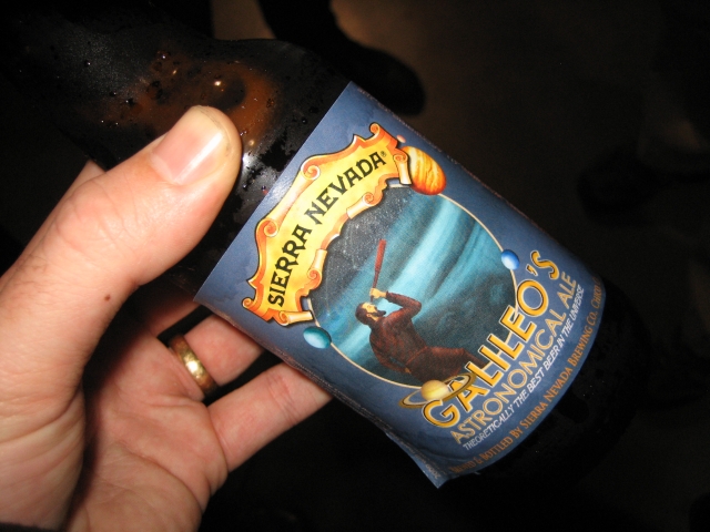 The closest I'll come to Space Beer
